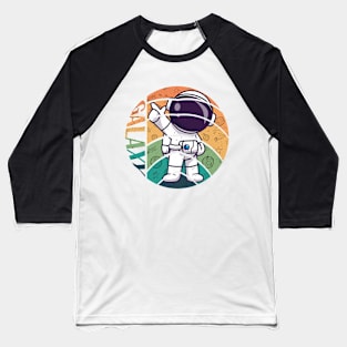 Cute astronaut in galaxy Baseball T-Shirt